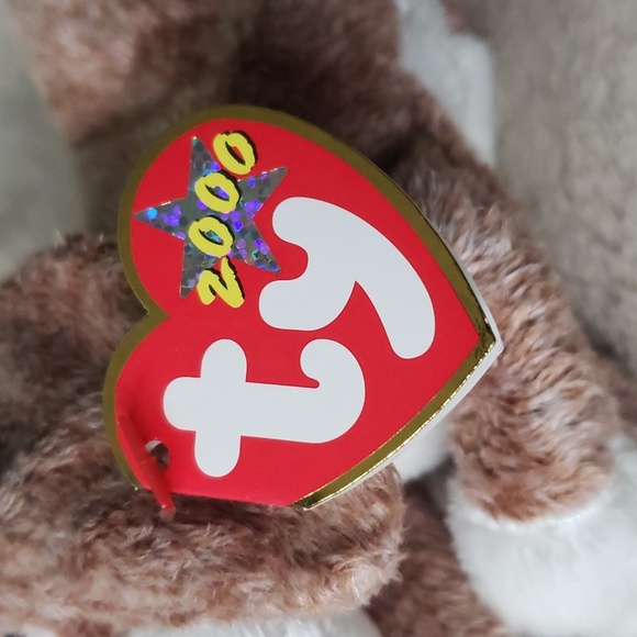 Sniffer Puppy Dog 🐶Ty Beanie Baby Basset Hound Doggie🐶Gift Toy Collectible NWT - Picture 4 of 12